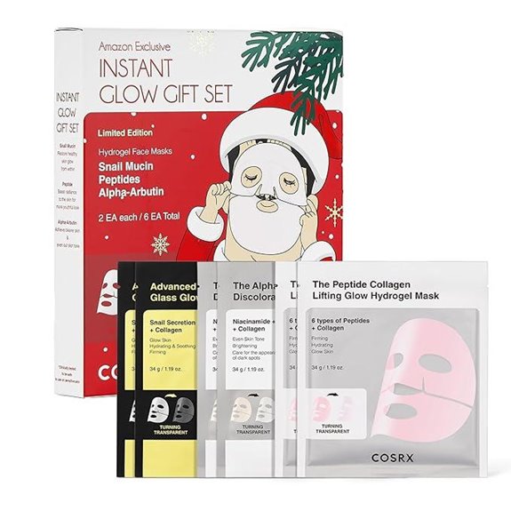 COSRX Glow-Boosting Face Mask Set (6 Pack)