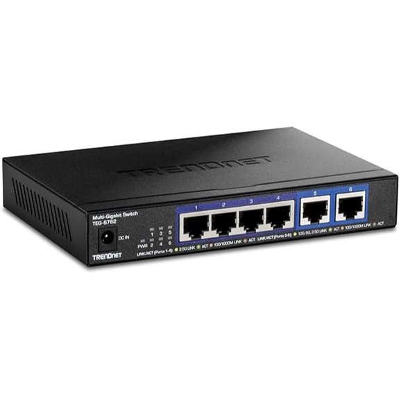 TRENDnet 6-Port 10G Switch with 10Gbps Connections