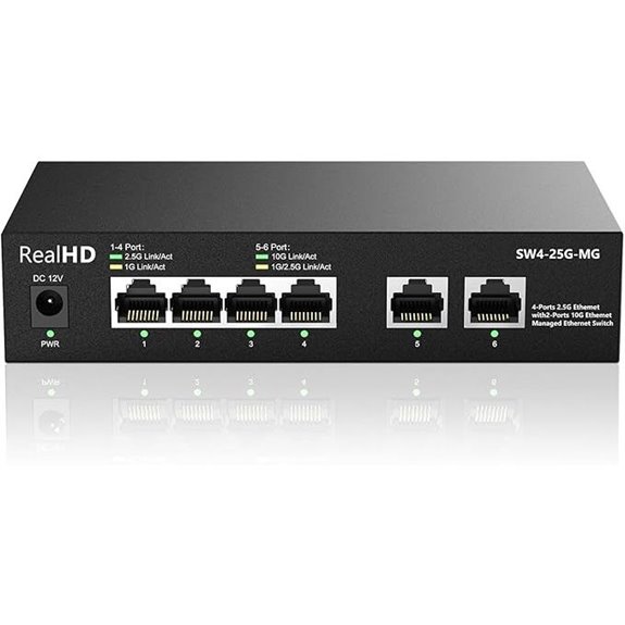 six port 10gb switch