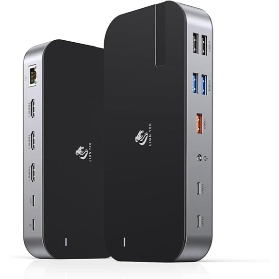 16-in-1 USB C Docking Station with Triple HDMI