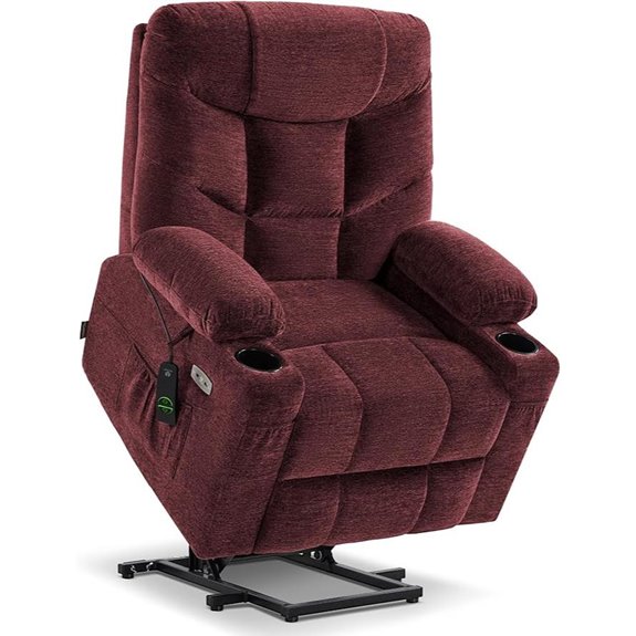 MCombo Power Recliner Chair with Footrest Small