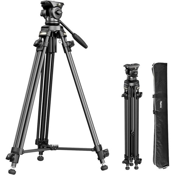 SmallRig AD-50Lite Tripod with Fluid Head and Load Capacity