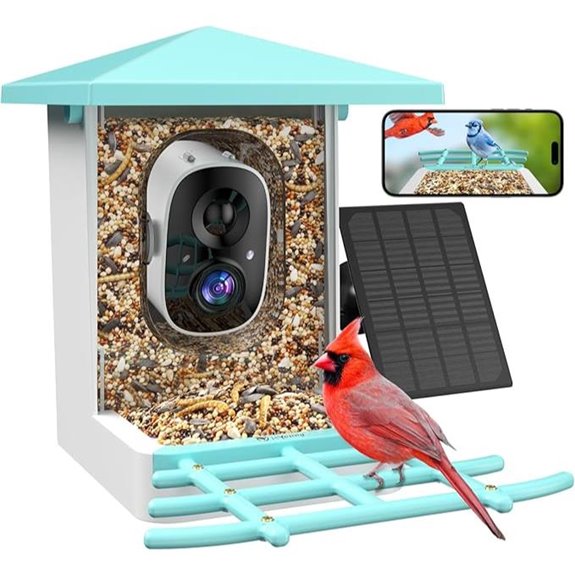 Smart Bird Feeder with Camera and AI Bird Identification