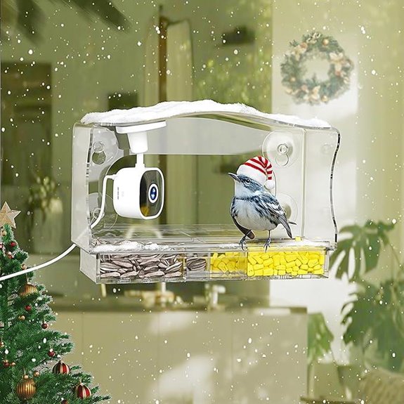 Freesason Smart Bird Feeder with Camera & AI