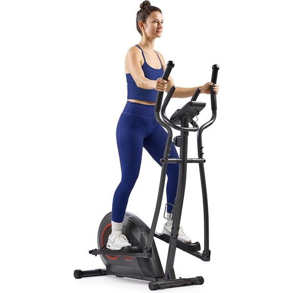 Sunny Health & Fitness Smart Elliptical with Pulse Sensor