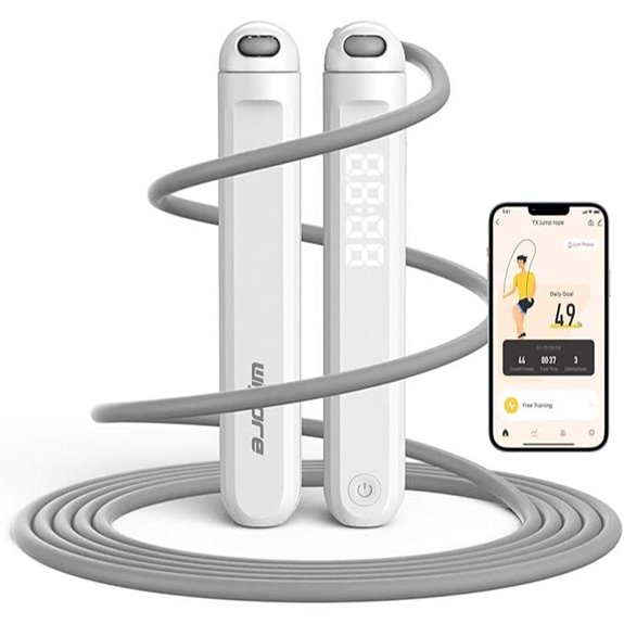 Jump Rope with Counter and App for Fitness