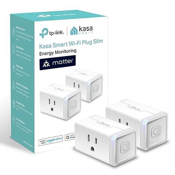 Kasa Smart Plug Matter Compatible 2-Pack