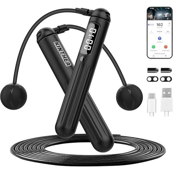 KINTHEA 2-in-1 Smart Jump Rope with App Control