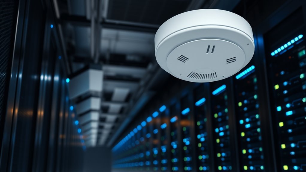 smart server room smoke detectors