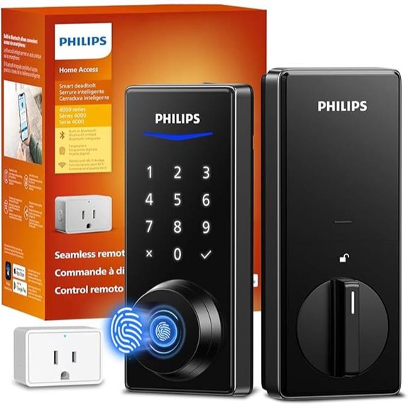 Philips Wi-Fi Smart Door Lock with App & Fingerprint