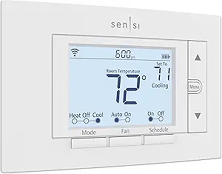 Sensi Wi-Fi Smart Thermostat with Alexa Compatibility