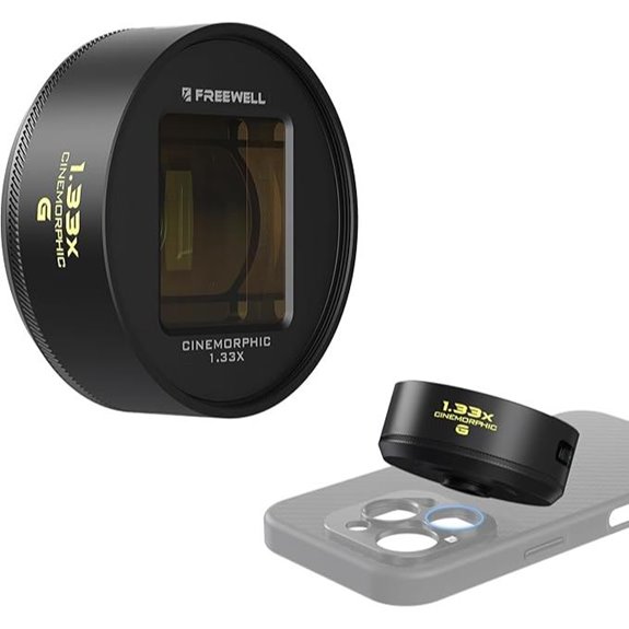 Freewell 1.33x Blue Anamorphic Lens for Smartphones