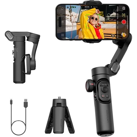 AOCHUAN Gimbal Stabilizer for iPhone & Android