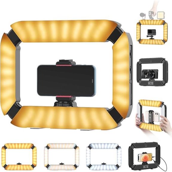 PICTRON U200 Smartphone Video Rig & Ring Light