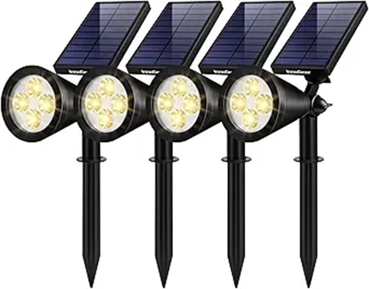 solar powered garden lights