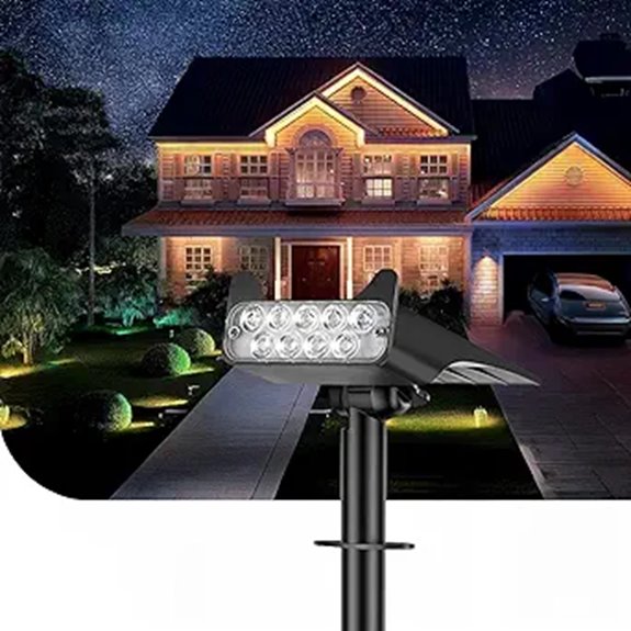 solar powered outdoor pathway lighting