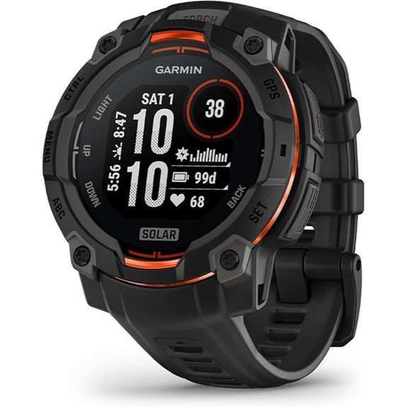 Garmin Instinct® 3 Solar Rugged Outdoor GPS Watch