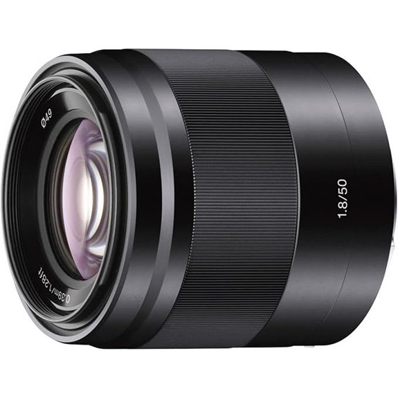 Sony - E 50mm F1.8 OSS Portrait Lens (SEL50F18/B) Black
