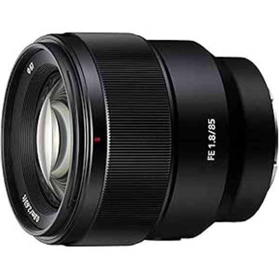 Sony SEL85F18 85mm F/1.8-22 Medium-Telephoto Fixed Prime Camera Lens Black