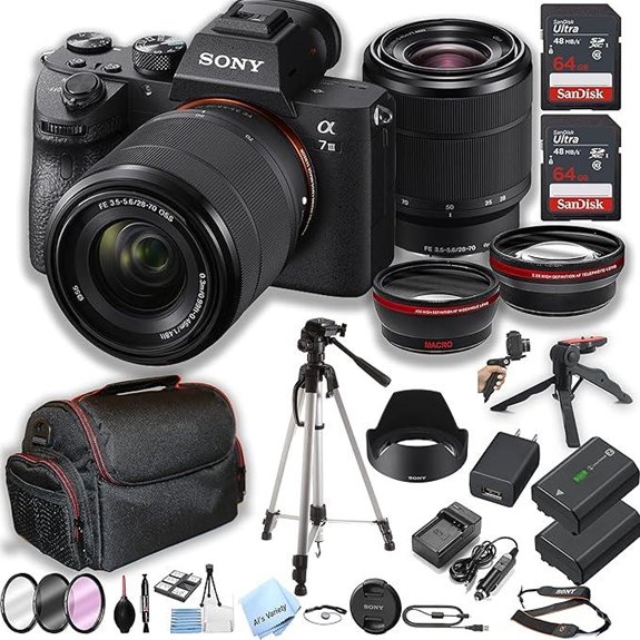 Sony a7 III Mirrorless Camera Bundle with Accessories