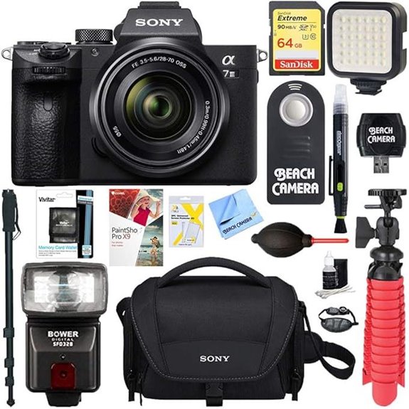 Sony a7III Full Frame Mirrorless Camera Kit with Accessories