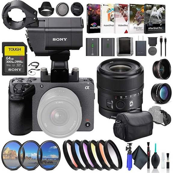 Sony FX30 Cinema Line Camera Kit with Lenses and Accessories