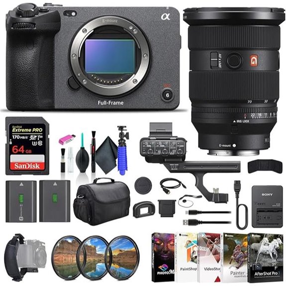 Sony FX3 Cinema Camera Kit with Lens and Accessories