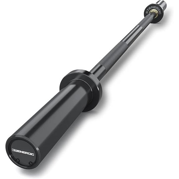 4ft Olympic Barbell for Weightlifting and Home Gym