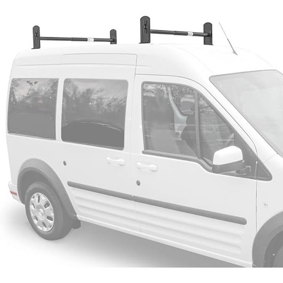 AA-Racks DX36 Steel Roof Ladder Rack for Ford Transit