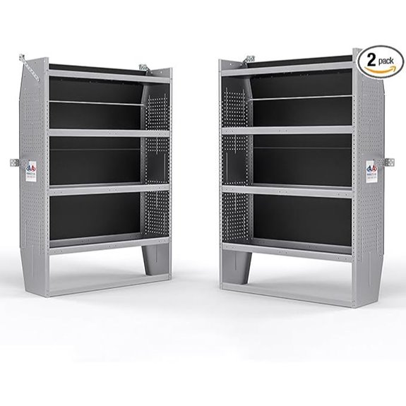 AA Products Steel Van Shelving Set (2)