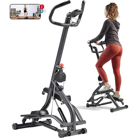 Sunny Health & Fitness Stair Stepper with Handlebar