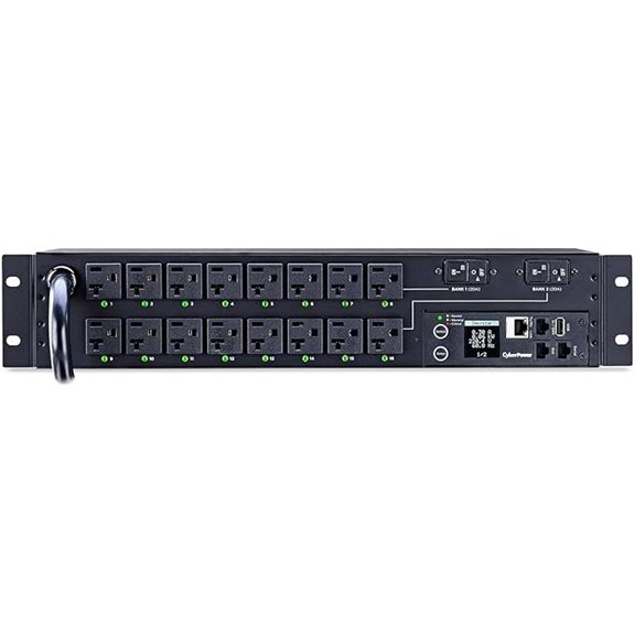 CyberPower PDU41003 Switched PDU 120V/30A 16 Outlets 2U Rackmount