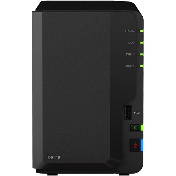 Synology DS218 NAS with 4TB SSD and 2GB RAM