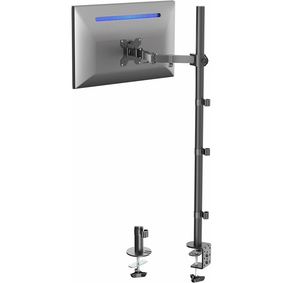VIVO Tall Single Monitor Desk Mount (STAND-V011)
