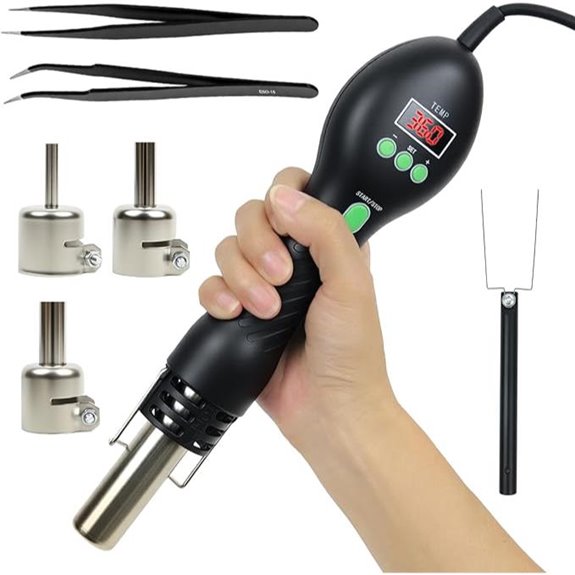 Hot Air Rework Station with Temperature Control