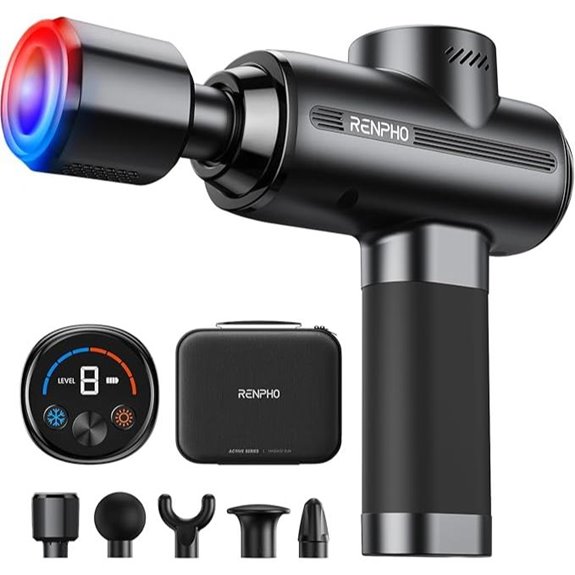 RENPHO Thermacool 2 Massage Gun with Heat & Cold