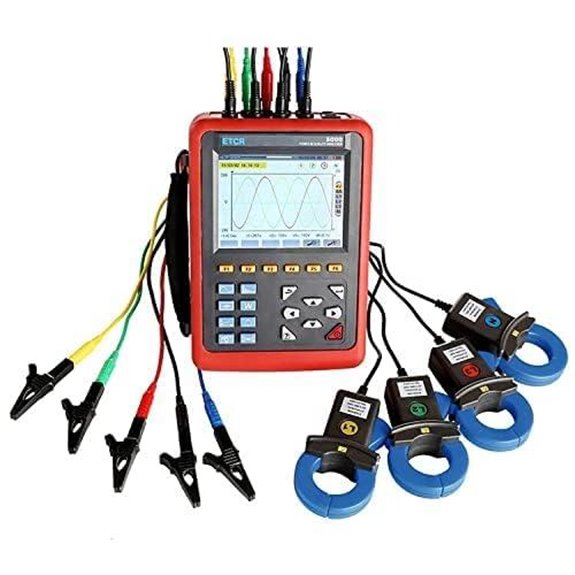 ETCR5000 3-Phase Power Quality Analyzer Kit