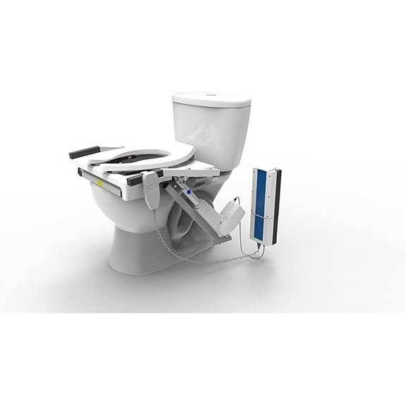 EZ-ACCESS Tilt Toilet Incline Lift with Battery
