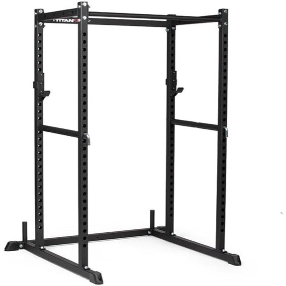Titan Fitness T-2 Power Rack with Pull Up Bar