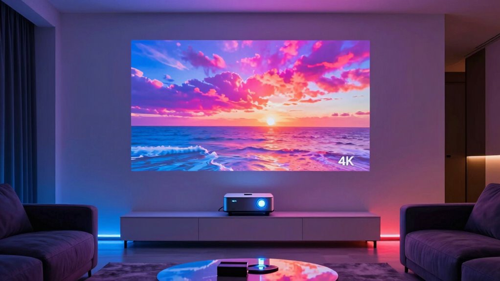 top 4k movie projectors