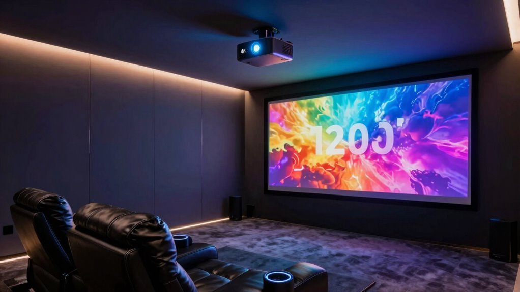 top 8 4k short throw projectors