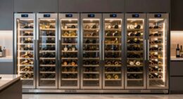 top built in wine coolers