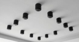 top ceiling microphone arrays