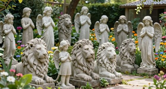 top concrete garden statues