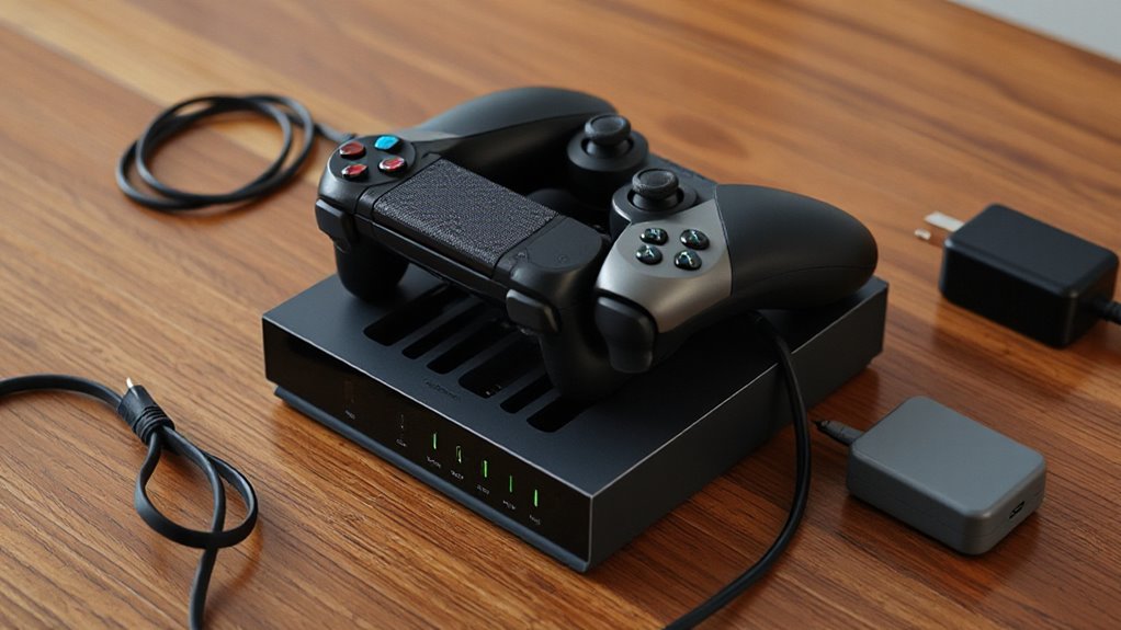 top console charging stations