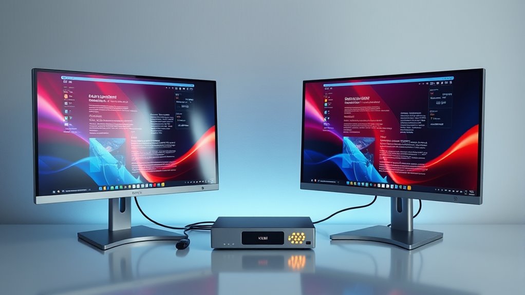 top dual monitor kvms
