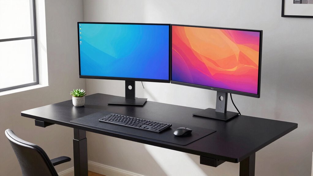 top dual monitor standing desks