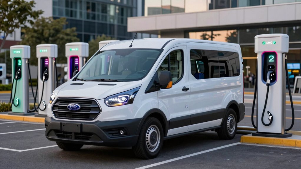 top ford e transit chargers