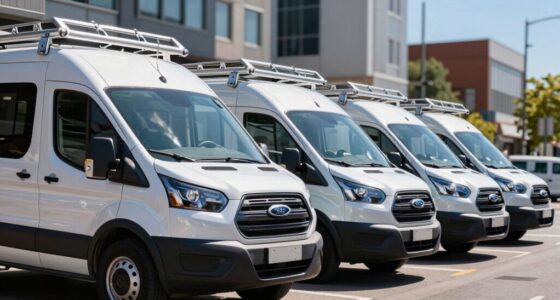 top ford transit ladder racks