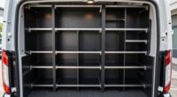 top ford transit shelving